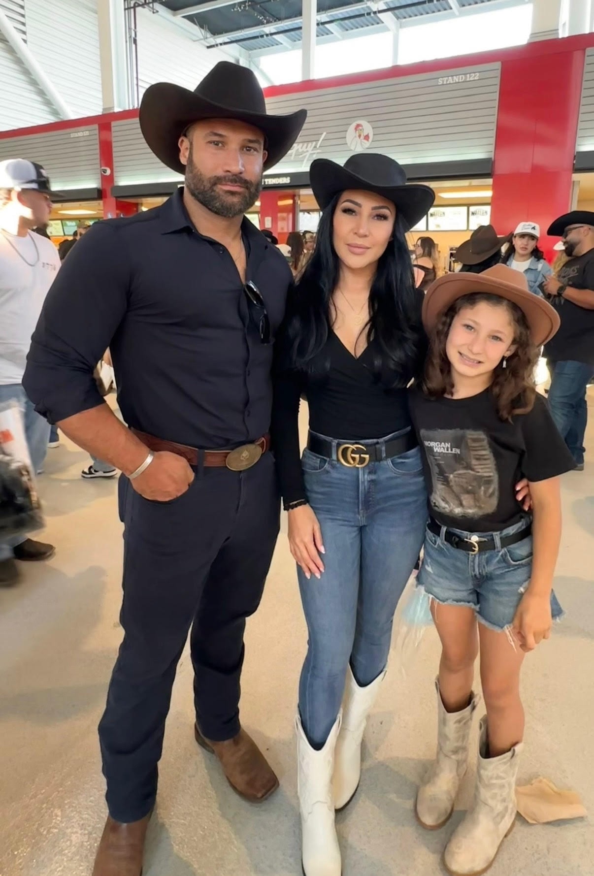 Sam with his family